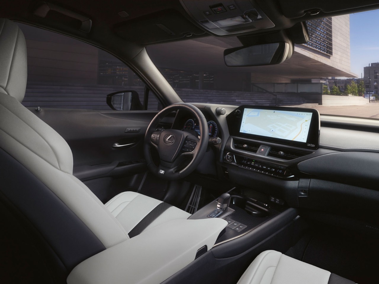 The Lexus UX cockpit